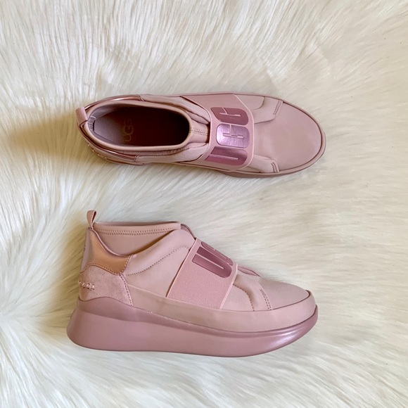 UGG Neutra Metallic Sneakers In Pink Crystal - Picture 2 of 8